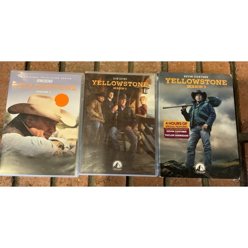 Yellowstone TV Show Complete Seasons 1-3‎ DVDs